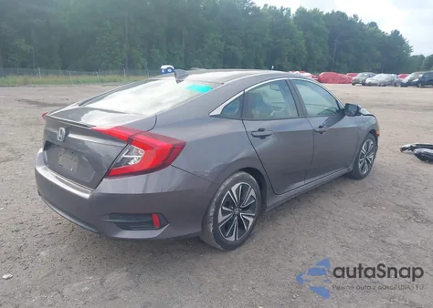 2017 Honda Civic Ex-L from USA, damaged, VIN 19XFC1F79HE208179